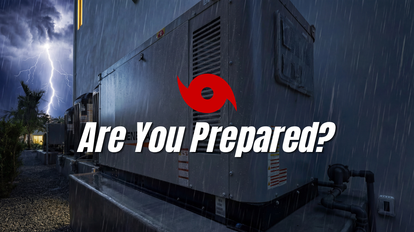 Generator storm preparedness